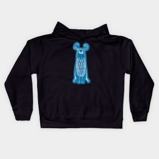 Concrete Genie Blue Monster Kids Hoodie